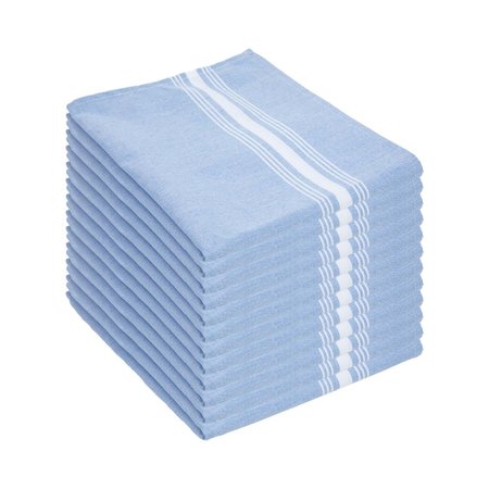 MONARCH Bistro Napkins Reverse Baby Blue , 12PK RV-BISTRO-BB